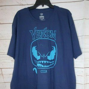 POP! Tee Marvel %100 Cotton Venom Graphics T Shirt
